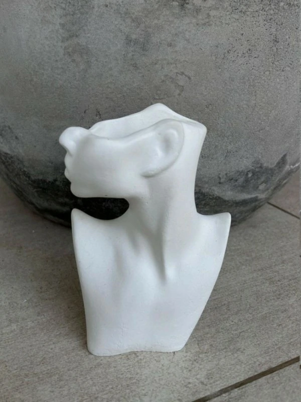 JARRON ALMA HOMBRE JARRÓN ALMA HOMBRE BLACK STYLE DECO NEGRO DECORACIÓN