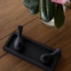 BANDEJA RECTANGULAR HONDA 24CM BLACK