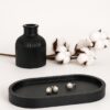 BANDEJA OVAL CLASICA BLACK