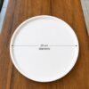 BANDEJA PLATON HONDO 30CM WHITE