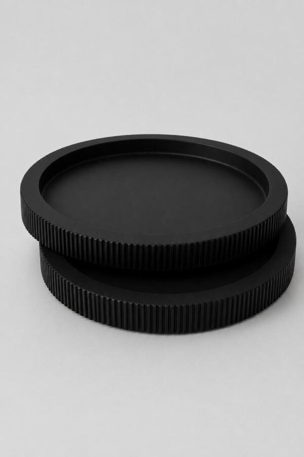 BANDEJA PLATON H M 24.5 CM BLACK