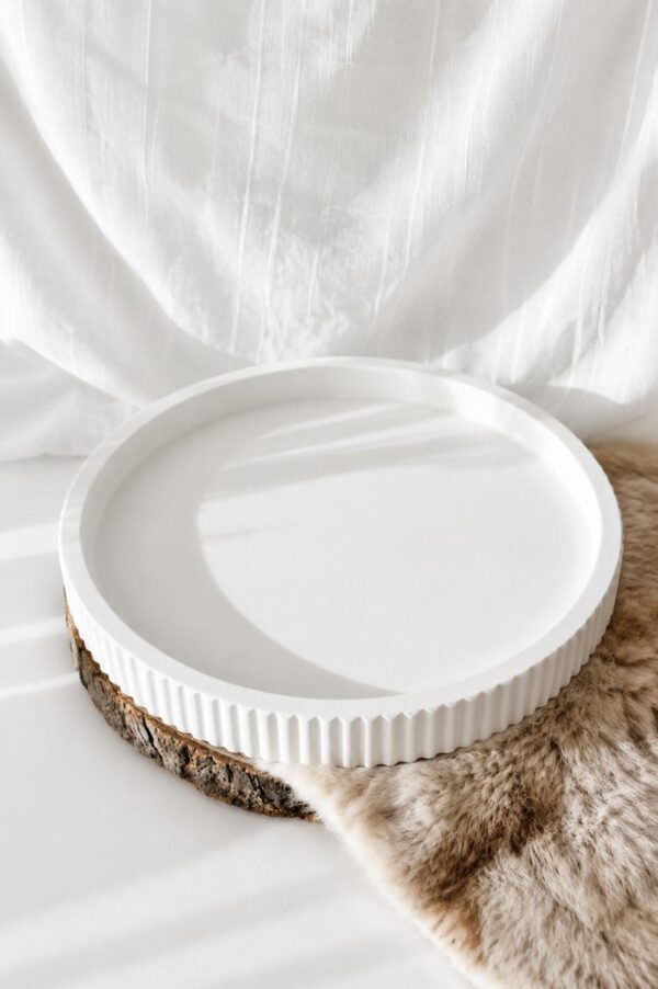 BANDEJA PLATON HONDO S WHITE 23CM