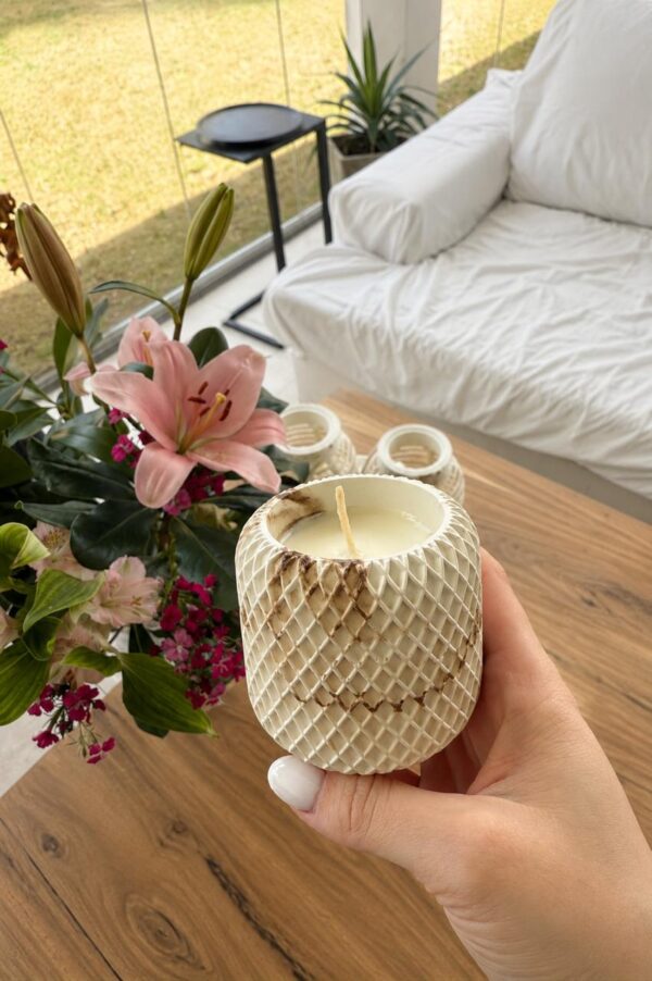 CANDLE TEXTURADA MARMOLADA CHOCOLATE