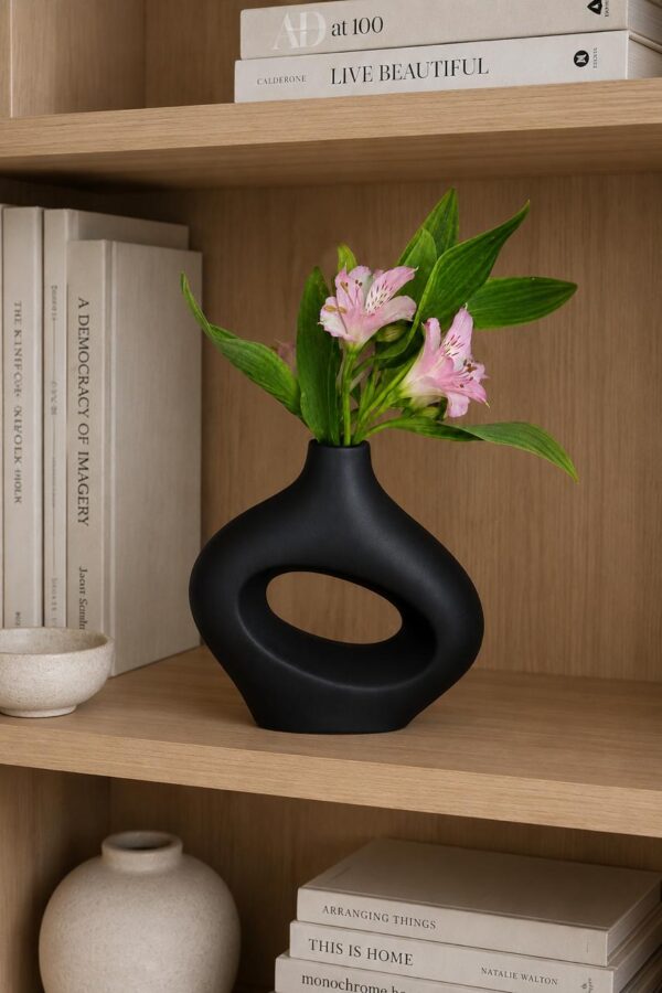 FLORERO GINEBRA BLACK STYLE